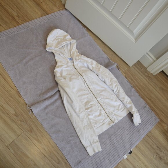 White Denver Hayes Hoodie - Picture 1 of 4